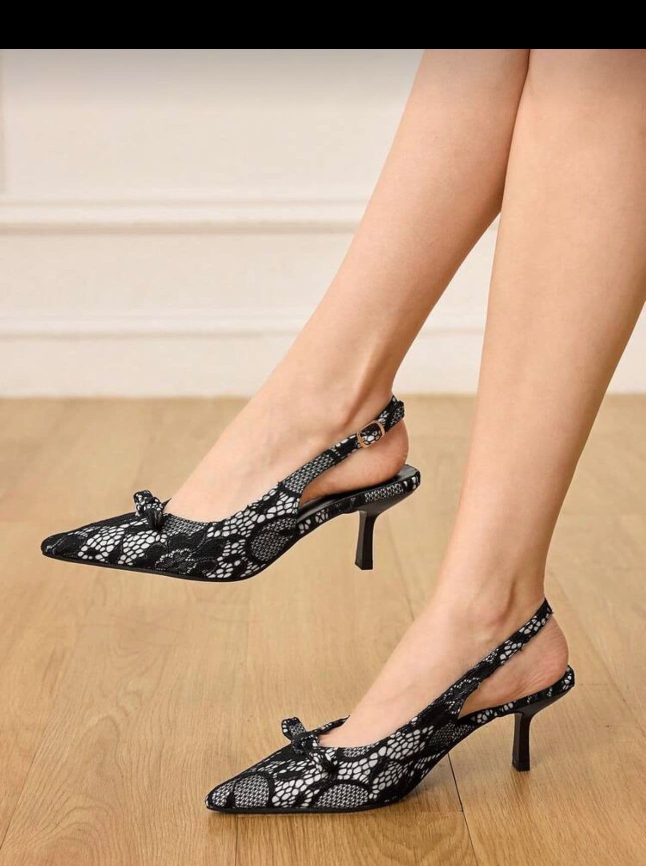 Net Pointed Stiletto (Mixed Colors)