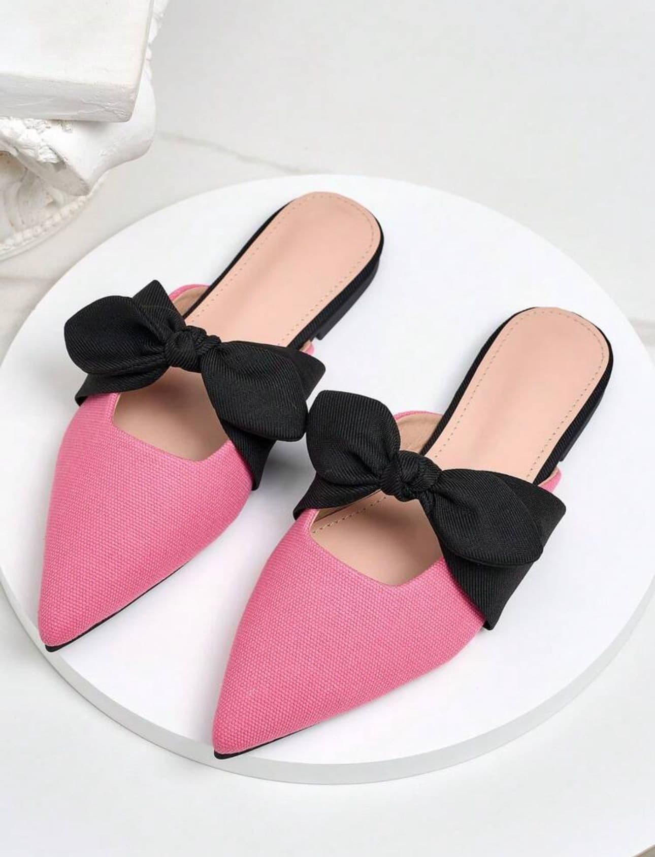 Pink Pencil Half-Shoe