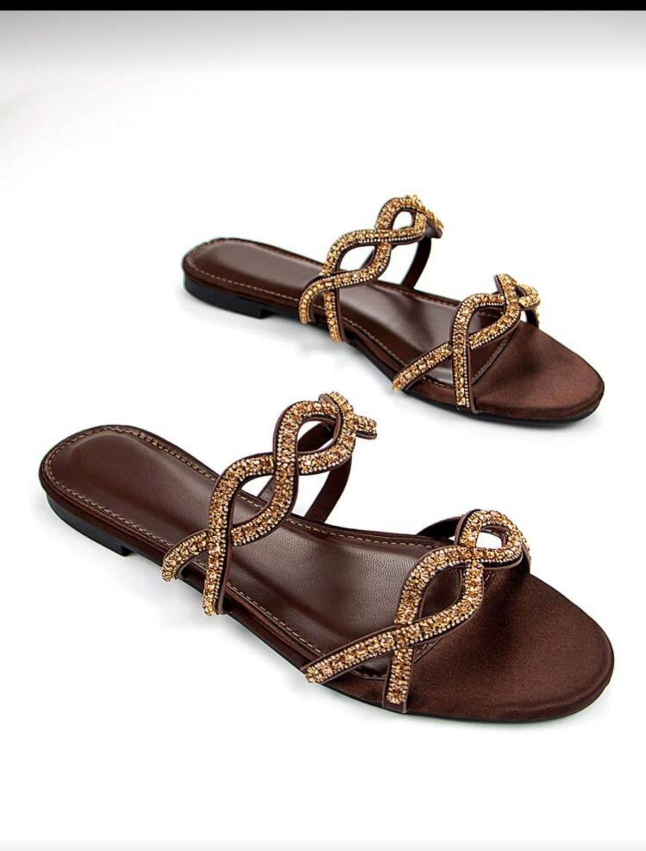 Mocha Brown Slippers