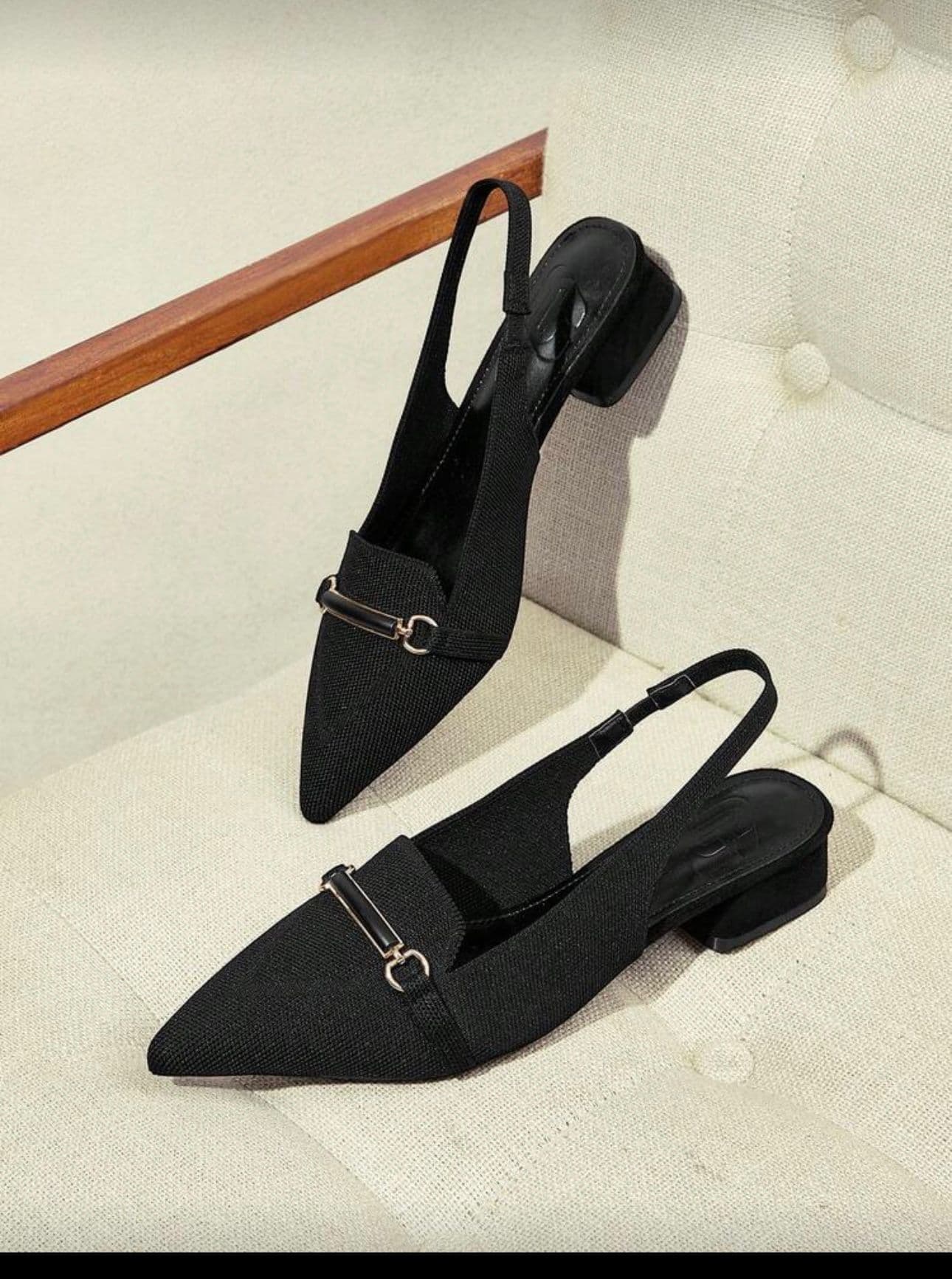 Classic Slingback Block Heel