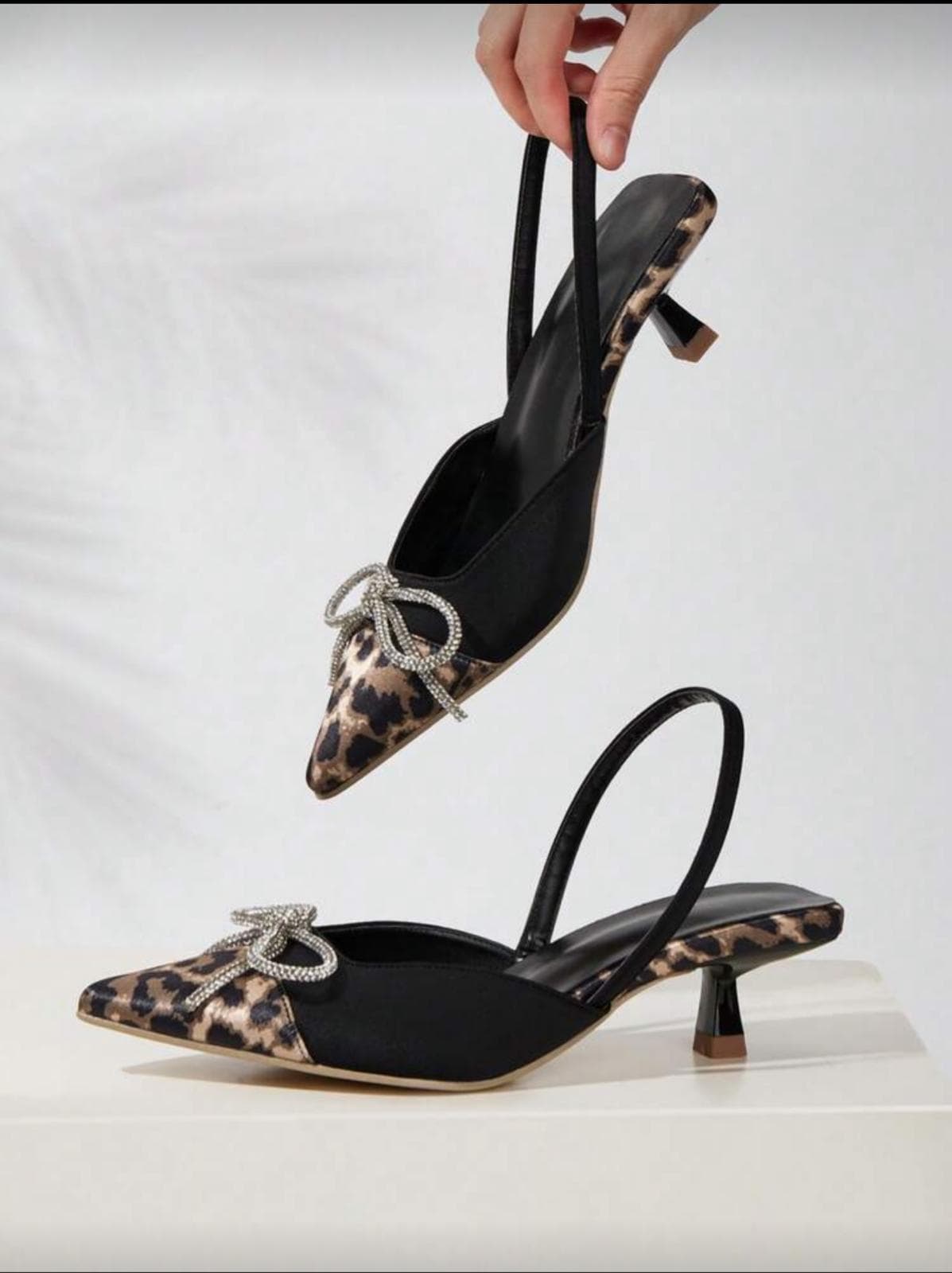 Tiger Print Pointed Heel