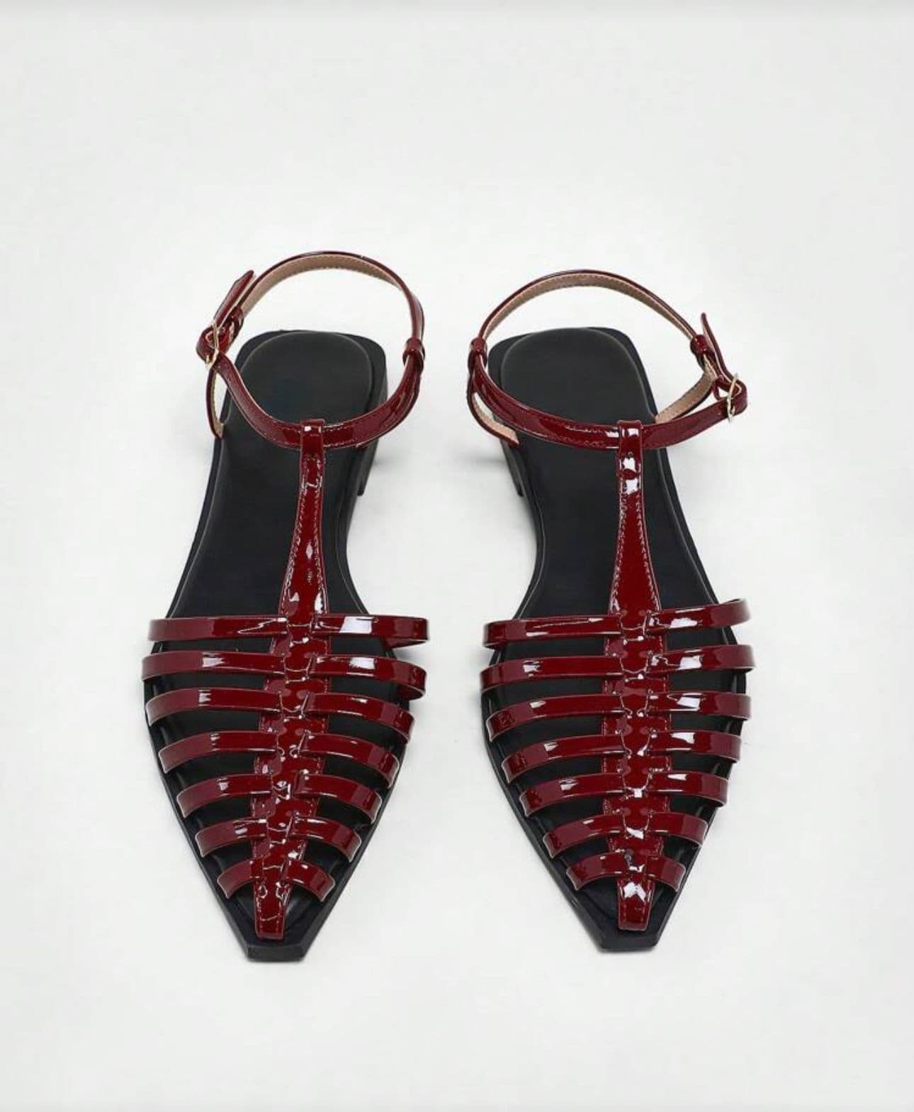 Striped Slingback Sandal