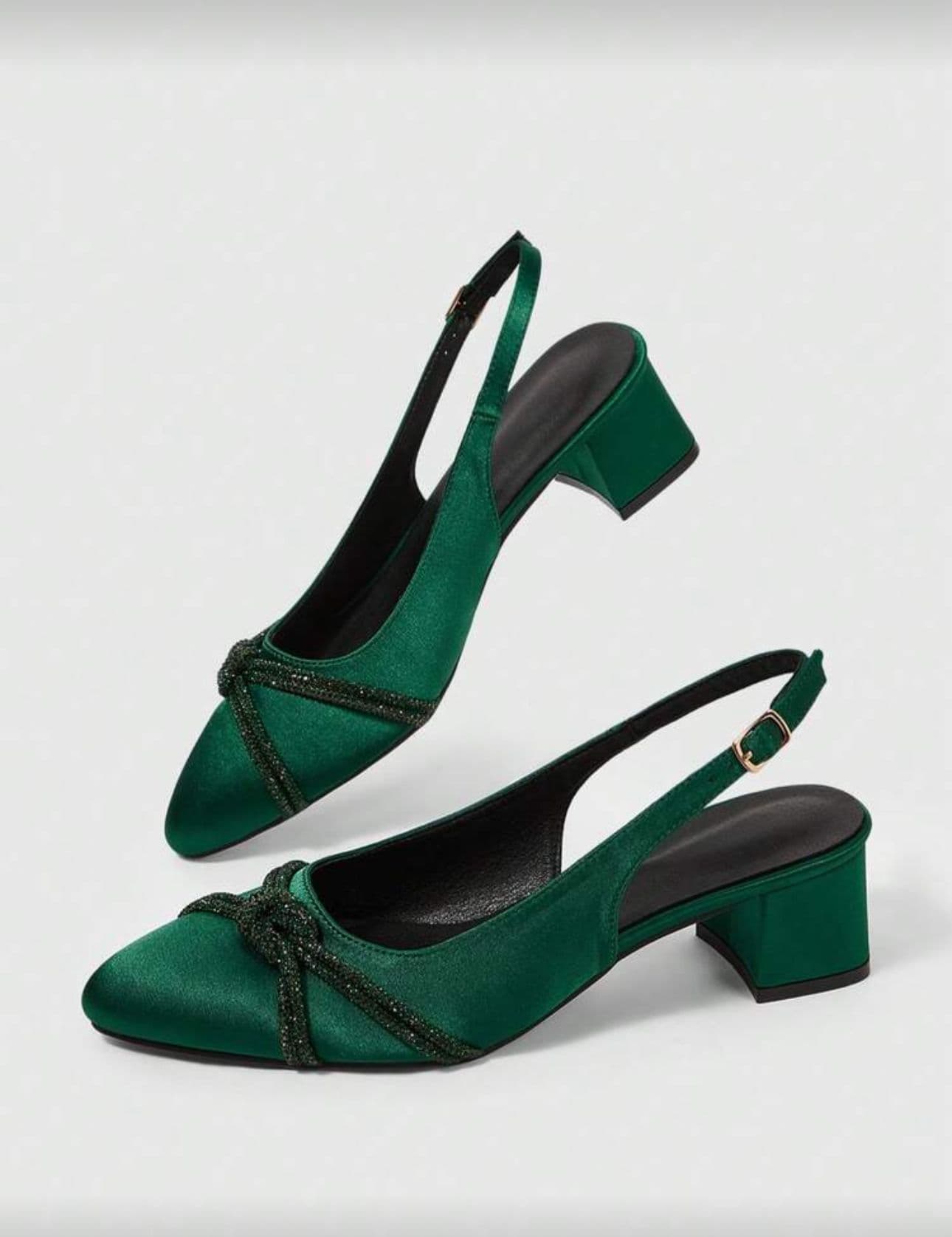 Modern Block Slingback