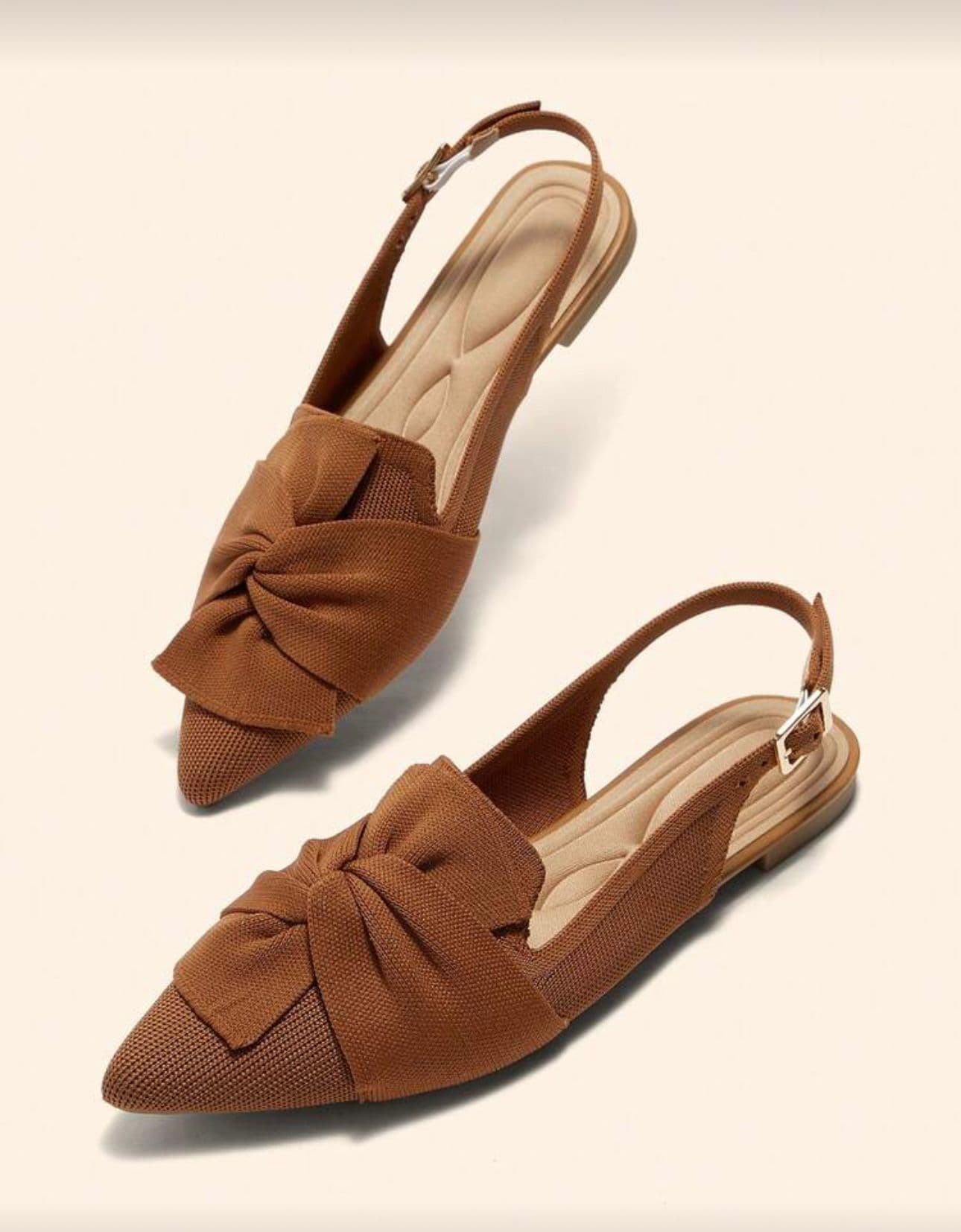 Brown Slingback Sandal