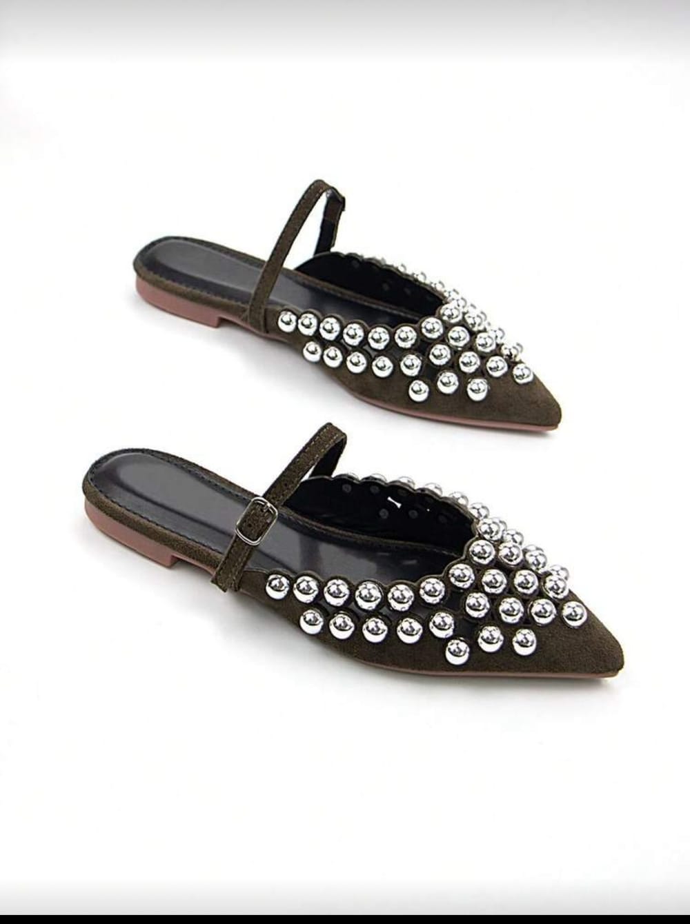 Pearl Embellished Sandals